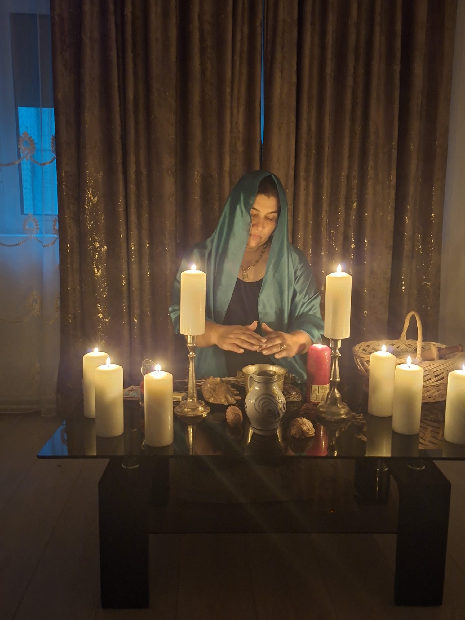 Maria Lusia — ritual lumânări